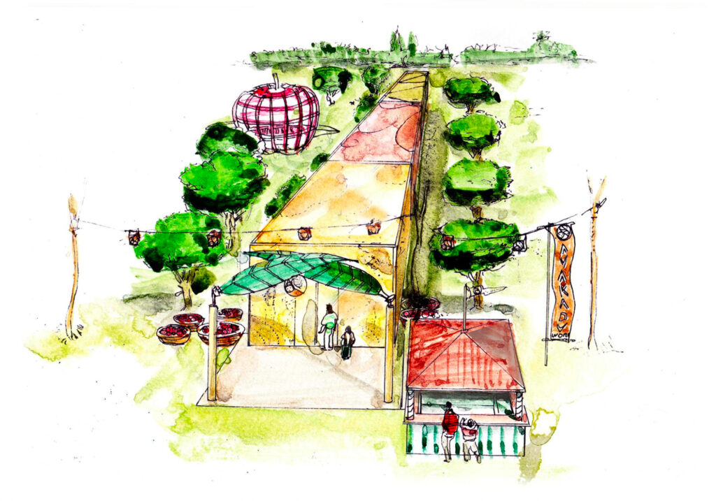 Permanent exhibit installations