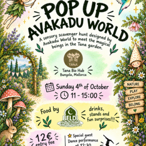 Poster of Avakadu pop up event 4th of October 2026